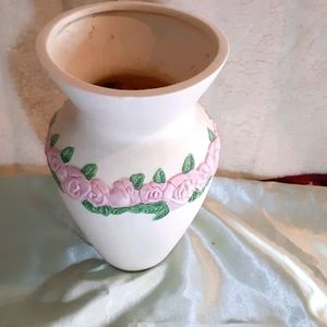 Made in Philippines white base with pink flowers